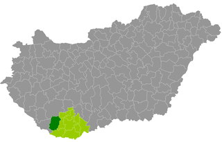 Szigetvár District Districts of Hungary in Baranya