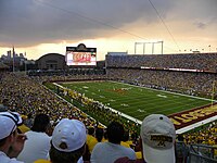 Stadium opener vs. Air Force
on September 12, 2009 TCF Bank Stadium opener.jpg