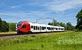 Stadler-FLIRT-Niederflurtriebzug der TPF in Sulgen 2011.