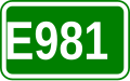 E981 kalkan