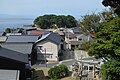 間人市街地から見た城島