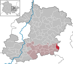 Läget för kommunen Tautendorf i Saale-Holzland-Kreis