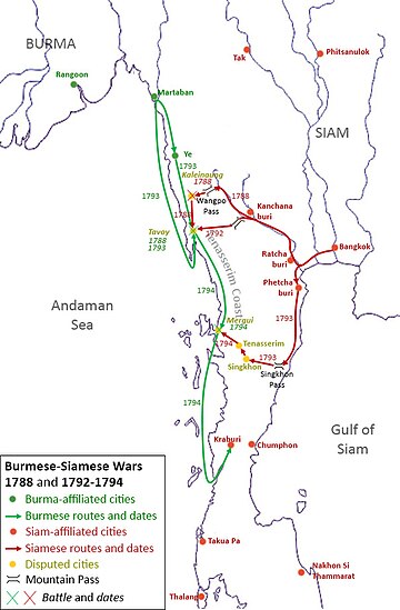 Burmese–Siamese War (1792–1794)