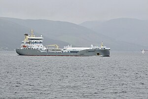 LNG engined oil / chemical tanker Tern Ocean on the Firth of Clyde Tern Ocean (ship, 2017).jpg