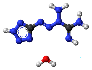 <span class="mw-page-title-main">Tetrazene explosive</span> Chemical compound