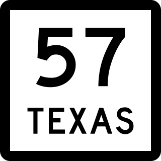 <span class="mw-page-title-main">Texas State Highway 57</span> State highway in Texas