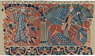<span class="mw-page-title-main">Baldishol Tapestry</span> One of few known surviving medieval tapestry found in Norway, very well-preserved and rare.