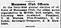 The Manassas Club Mobile Alabama The Montgomery Advertiser Sun Nov 29 1903