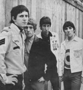 The Who's only UK number-one single was on the Melody Maker chart with "I'm a Boy." The Who in 1965.png