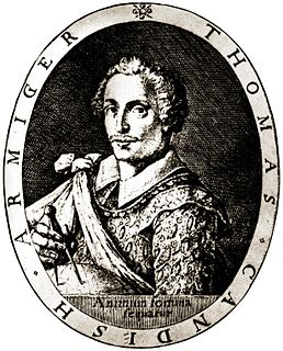 <span class="mw-page-title-main">Thomas Cavendish</span> English privateer