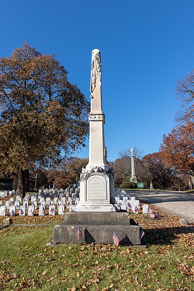 File:Thomas E G Ransom Rosehill Cemetery Chicago 2019-0283.jpg