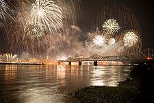 2018 show as seen from the Indiana side of the Ohio River Thunder Over Louisville 2018.jpg