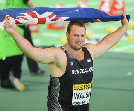 Lancer du poids masculin aux championnats du monde d'athlétisme en salle 2016