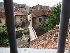 Pont des Capucins et Cuisance du 1er étage