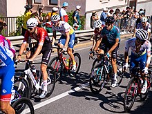 Passage du Tour de France à Monthey en 2022.