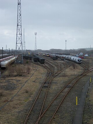 <span class="mw-page-title-main">Tyne Yard</span> Railway freight yard in Tyne and Wear, England