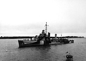 Illustrasjonsbilde av USS Baldwin (DD-624)