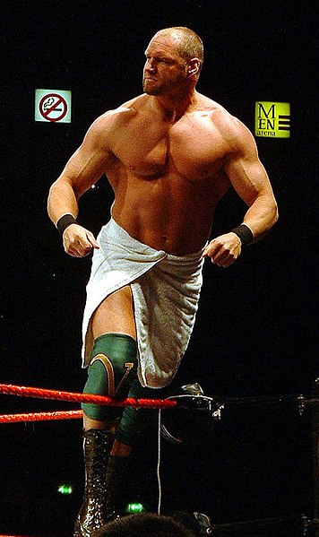 Steel (pictured in 2006 as Val Venis), the 8th CMLL World Heavyweight Champion.