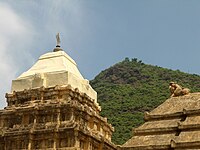 Widok ze świątyni Lower Padmanabham w Padmanabham 02.JPG