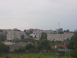 Utsikt över staden Kapyl (2017)