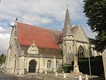 Villers-sous-Saint-Leu (60), Saint-Denisin kirkko, rue de l'Eglise (2) .jpg