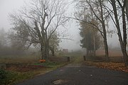 Čeština: Mlžný podzim ve Volovicích. Volovice jsou částí Prachatic, kraj Jihočeský. English: Foggy autumn in Volovice. Volovice is a part of the Prachatice Municipality, South Bohemian Region, Czechia.