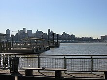 Vue de Brooklyn, depuis Manhattan.