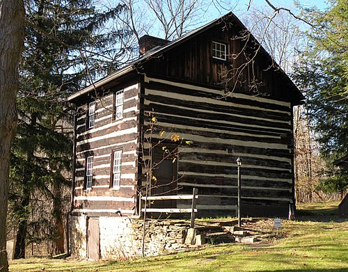 Walker-Ewing Log House, built around 1790