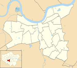 Wandsworth London UK blank ward map 2002 to 2022.svg