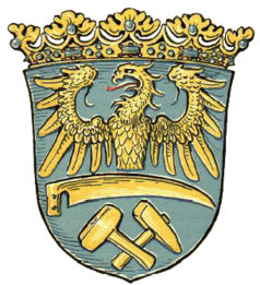 Герб германской провинции Верхняя Силезия — Лазурь