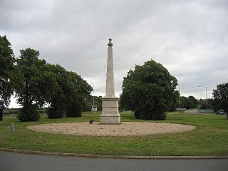 <span class="mw-page-title-main">29th Division War Memorial</span> War memorial in Stretton-on-Dunsmore, Warwickshire, England