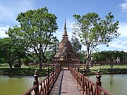 Wat Sa Si, Sukhothaï, Thailand