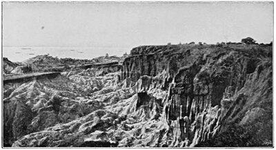 Cliffs at Loanda.