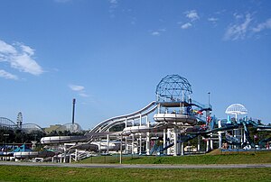 Parque Wet'n Wild localizado na cidade