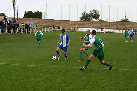 Nantwich Town play Whitley Bay in 2008