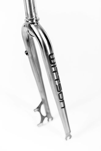 Cyclocross Disc Fork Ele Wittson titanium cyclocross disc bicycle fork 02.jpg