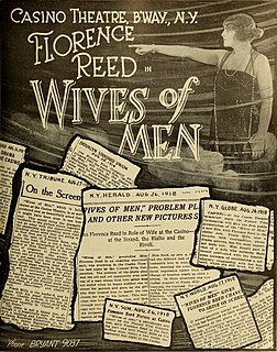 <i>Wives of Men</i> 1918 film by John M. Stahl