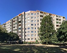 East German Plattenbau apartment blocks Wohnbebauung-Ernst-Thaelmann-Park-09-2018c.jpg