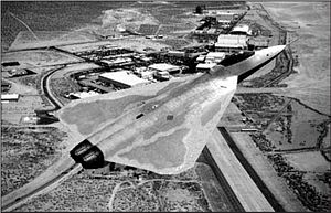 Lockheed Martin X-44 kuyruksuz araştırma uçağının spekülasyonlara dayalı bir sanatçı konsepti.