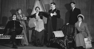 <i>The Bald Soprano</i> 1950 absurdist play by Eugène Ionesco