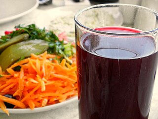 <span class="mw-page-title-main">Turnip water</span> Fermented carrot beverage from Turkey