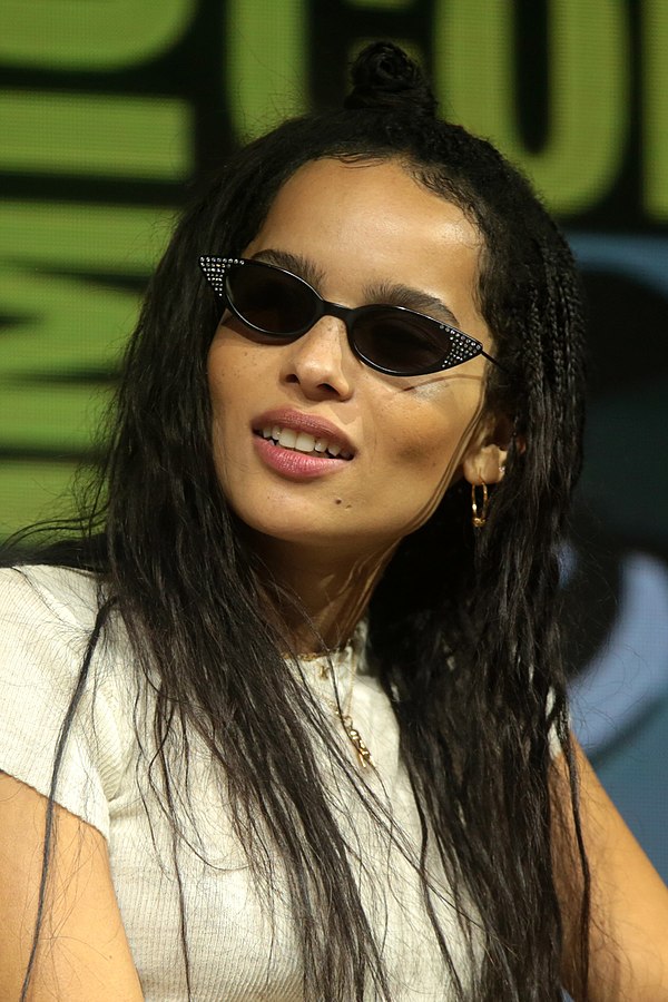 Photo Zoë Kravitz via Wikidata