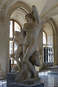 U Schiavu murenti di u museiu di u Louvre.
