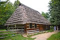 Denkmalgeschütztes Holzhaus in Mschanez