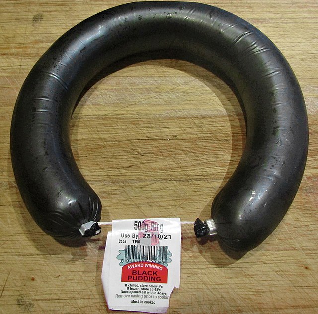 Black pudding ring