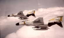 171st Fighter Squadron F-4C interceptor, 1983 171st FIS MI ANG F4C.png