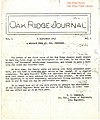 The Oak Ridge Journal voorpagina, 9 september 1943