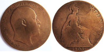 1 Penny 1903 King Edward VII