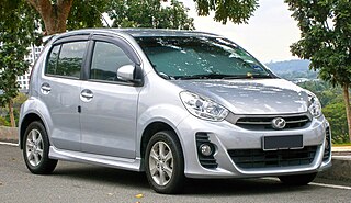 Perodua Myvi Motor vehicle