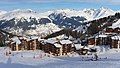 Paradiski La Plagne Piste bridge - Plagne Villages